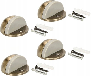 Přišroubovaný odrazník na dveře stoper 45 mm - 4 ks - Barva patina