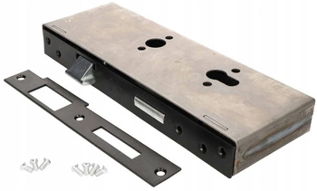 Zadlabávací zámek levý 90x63 pro kazetovou schránku