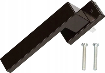 Bronzová hliníková balkonová okenní klika