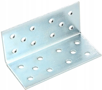 Úhelník s prolisem 40x40x80