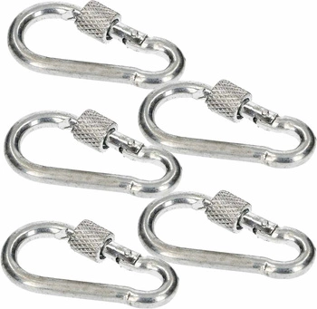 Karabina otočná 40 háček na lano - 5 ks.