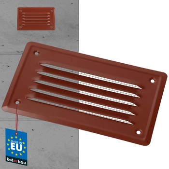 Komínová větrací mřížka se síťkou 165x100 cihel