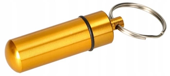 Zásobník na léky s přívěskem na klíče