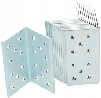 Úhelník s prolisem 40x40x80 - 100 ks.