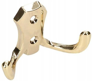 Nástěnný věšák na oblečení pavouk mosazný nábytek kotarbau