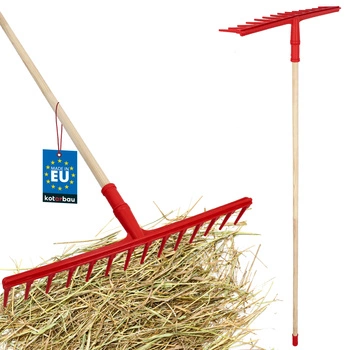 Hrábě na seno univerzální s dřevěnou násadou 1,5 m