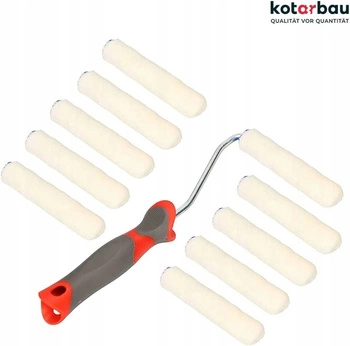Náhradní sada 10x držák velurového malířského válečku 110 mm