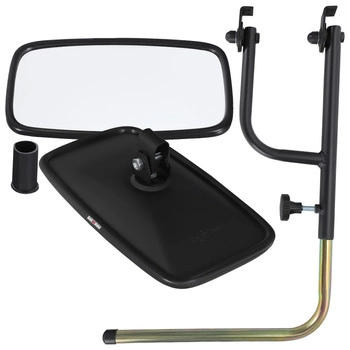 Zrcátko s univerzálním konzolovým držákem pro traktor 28,5x15,5 cm