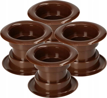 Dveřní větrací objímka - 4 ks.