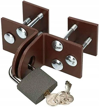 Visací zámek na garážová vrata 50 mm