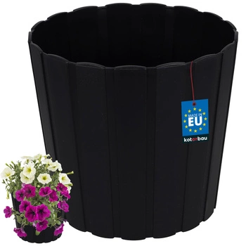 Květináč plastový antracit 240 MM