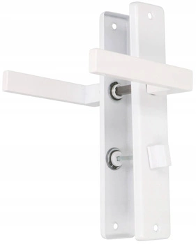 Madlo bílé wc madlo koupelnových dveří 72 dveří vlevo