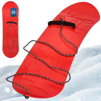 Snowboard dětská snowboardová deska pro jízdu po sněhu červená