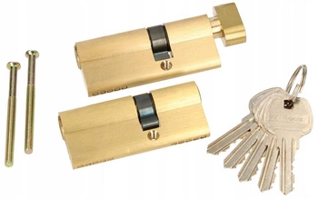 Profilová vložka 45x30 systém s jedním klíčem 2 ks.