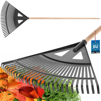 Zahradní vějířové hrábě na trávu 580 mm