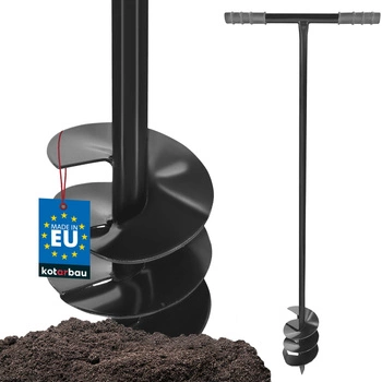 Ruční šnek na zeminu 140 mm