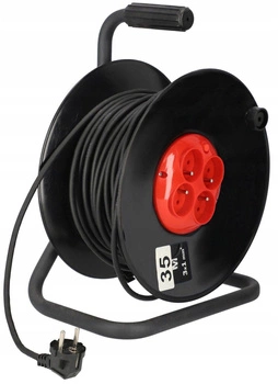 Naviják prodlužovacího kabelu 3x1 konstrukce z/u 35m kotarbau