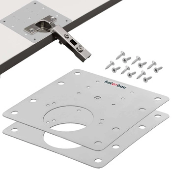 Sada na opravu závěsů nábytku v plechovce 9x9 cm sada 2 ks.