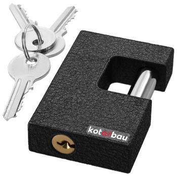 Visací zámek s klíčem 80 mm