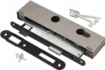 Levý zámek 72x34 mm s klíčem + krabička