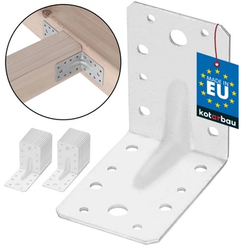 Úhelník s prolisem 90x90x65 - 25 ks.