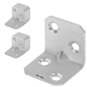 Úhelník s prolisem 25x25x25 - 25 ks.