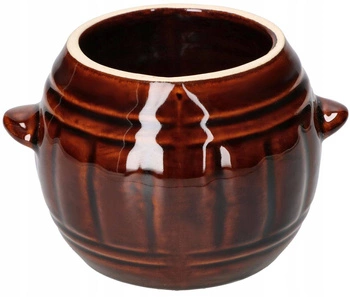Kameninový sud hnědý 1 l