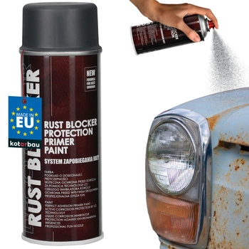 Ochranný lak ve spreji antikorozní na kov šedý ral 7011 400 ml