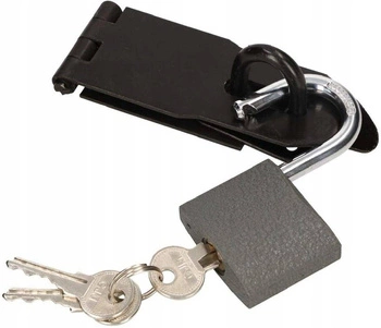 Uzamykací šroub s visacím zámkem 120 uzamčení + visací zámek