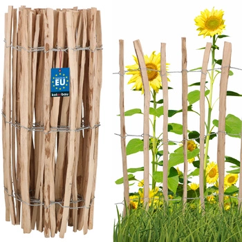 Lískový plot oplocení obruba palisáda břidlice 100 cm