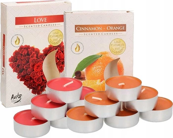 Sada ohřívačů svíček s vonnými náplněmi - 12 ks.