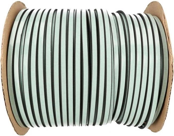 Samolepicí těsnění 14x12 mm okno dveře d 5 m černá