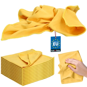 Utěrka na mytí oken automobilu z mikrovlákna sada 12 ks.