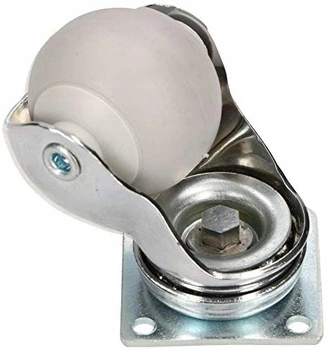 Nábytkové otočné kolečko 40 mm s gumovým ložiskem