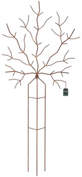 Zahradní figurka rezavá kovová dekorace sněhová koule 162