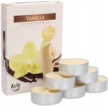 Sada ohřívačů svíček s vůní vanilky - 6 ks.