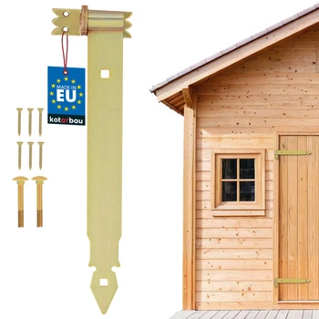 Závěs na opasek ozdobný zlatý 400 mm