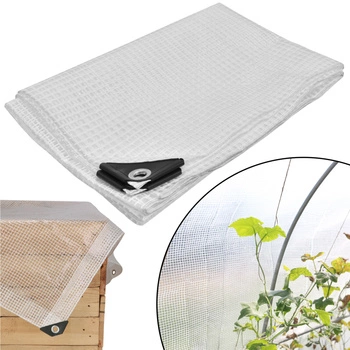 Ochranná plachta silná silná průhledná skleníková 120 g/m2 2x3 m