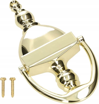 Klepadlo na dveře 170x80mm retro amfora mosazná