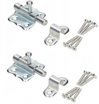 Univerzální západka 30mm spojovací prvek zámku dveří - 2 ks.