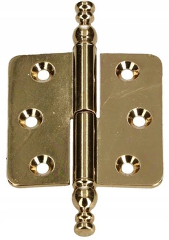 Závěs skládací mosazný levý