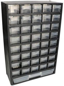 41-zásuvková skříňka na organizér pracovního stolu s modulárními zásuvkami kotarbau