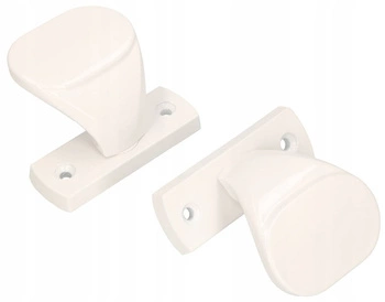 Držák dveří komplet 65 dveře branka - 2 ks - Barva bílá