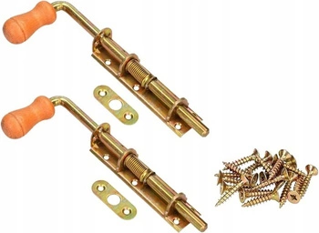 Zajišťovací šroub 200 mm pružinová patka - 2 ks.