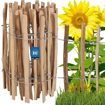 Lískový plot oplocení obruba palisáda břidlice 50 cm