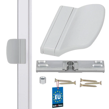 Balkónová západka s rukojetí popel