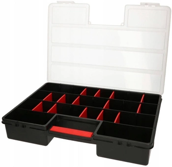 Organizér na ruční nářadí kufřík s nastavitelnými přepážkami