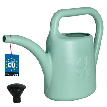 Konev zahradní 4,5 l plastová se sítkem šalvěj