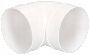 Koleno ventilačního potrubí kulaté 100 mm
