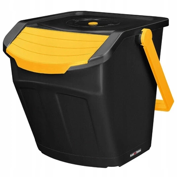 Koš na tříděný odpad žlutý 25l
